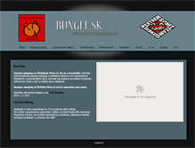 Tablet Screenshot of bungee.sk